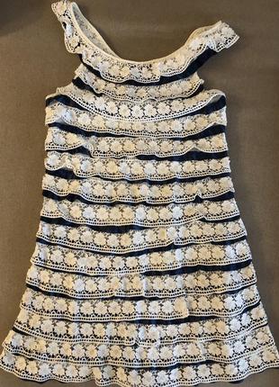 Нежное кружевное мини платье marc jacobs оригинал!1 фото