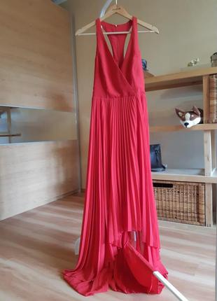 Вечернее платье в греческом стиле платье в пол плиссе