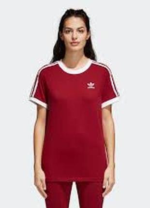 Женская стильная футболка адидас adidas originals stripes оригинал