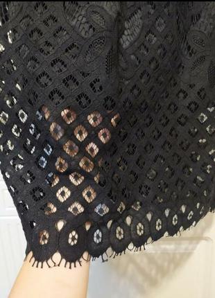 Шикарная кружевная юбка на подкладке3 фото