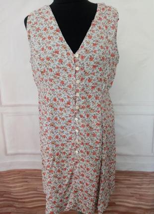 Платье винтажное из 100 %вискозы