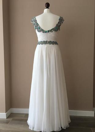 Шелковое шифоновое платье для венчания на выпускной для торжества  sherri hill оригинал!3 фото