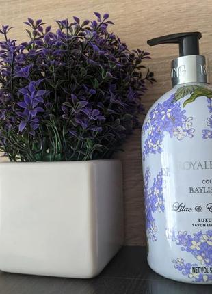 Жидкое мыло для рук baylis & harding royal bouquet lilac & english lavender 500 мл