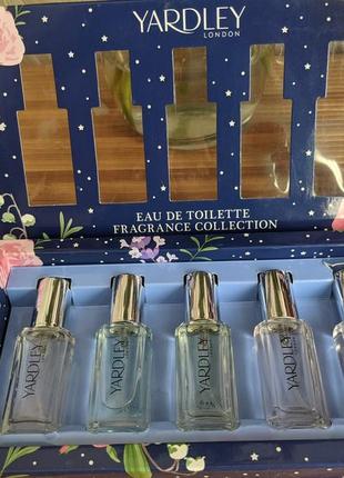 Коллекция миниатюр yardley: english fresia, bluebell, lily of the valley, rose, lavender2 фото