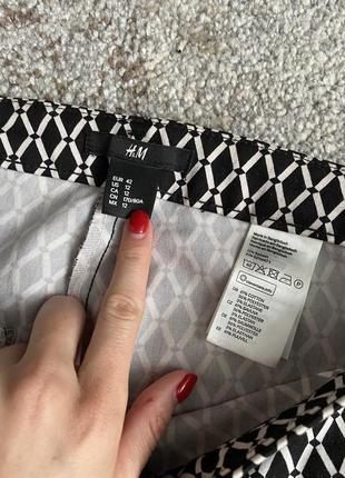 Штани з принтом h&m 3