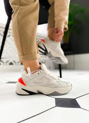 Жіночі кросівки nike m2k tekno phantom orange / жіночі кросівки найк