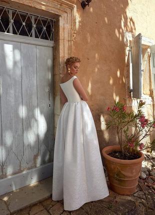 Весильное платье lavinia а-силуэт3 фото