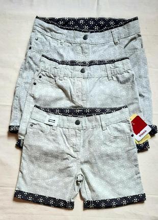 Шорты джинсовые черно серые "yigga" германия на 10 и 14 лет4 фото