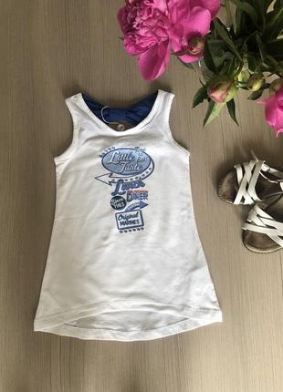 Футболка original marines подовжена літо котон базова