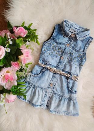 Гарний джинсовий сарафан sani (туреччина)