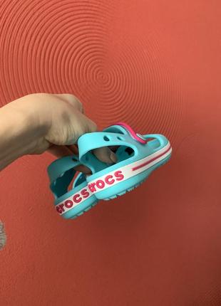 Crocs сандали летние на девочку оригинал кроксы босоножки2 фото