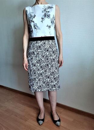 Платье черно-белое, mosaic (эстония), 38 р. (европейский)1 фото