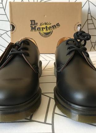 Dr. martens 1461 black smooth,  39eu, 7us3 фото