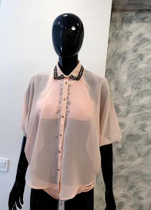 Блуза с необычной спинкой2 фото