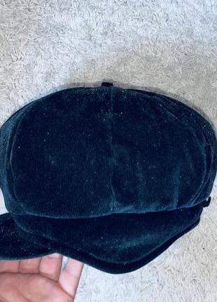 Жіноча тепла шапка, капелюх всередині на хутрі зима4 фото
