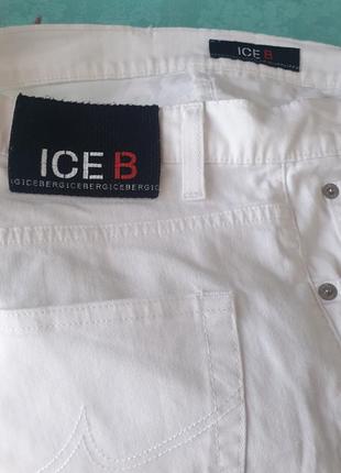 Белые зауженные джинсы iceberg5 фото