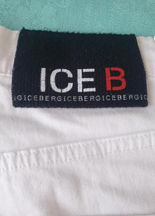 Белые зауженные джинсы iceberg8 фото
