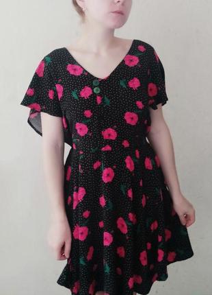 Літня сукня у квіточки2 фото