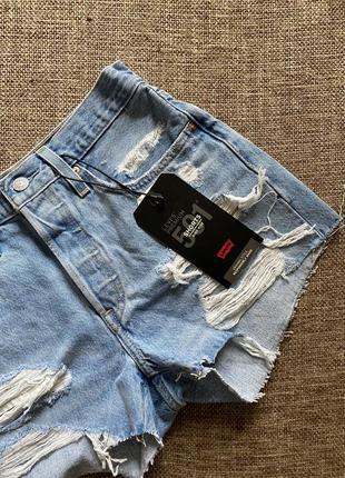 Шорты levis premium 501 р-р 26 есть фото на теле в живую 7