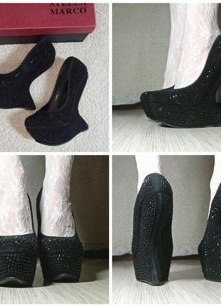 Туфлі човники нарядні босоніжки в каменях