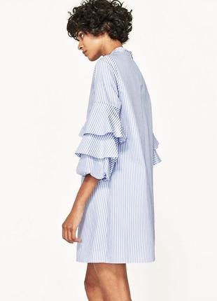 Zara,плаття, плаття, сукня, стильне, на літо, на морі, в смужку, смугасте