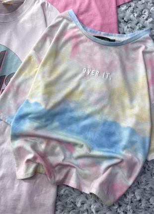Футболка primark тай-дай р.xs