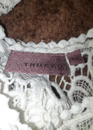 Белое ажурное платье 4