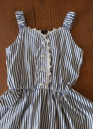 Літнє плаття на дівчинку 1,34см