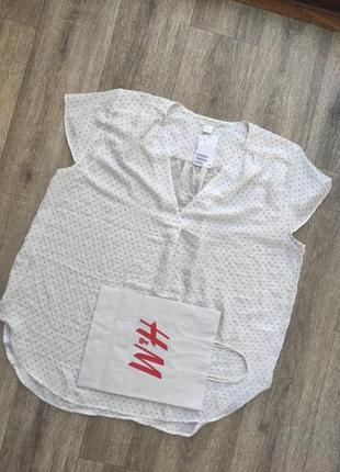 Блузка h&mпог 61, пот 64, длина 71