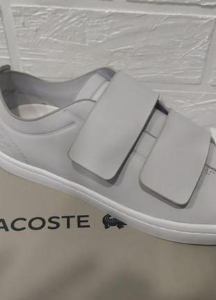 Кроссовки lacoste
straightset strap 118 1 оригинал!!!7 фото