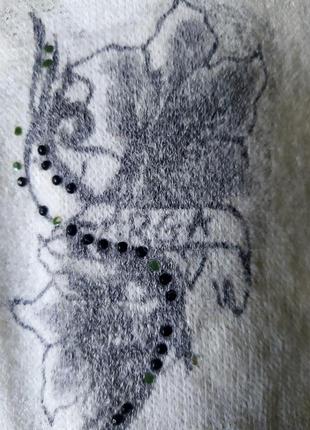 Кофточка со стразами zarga, свитерок, джемпер, реглан6 фото