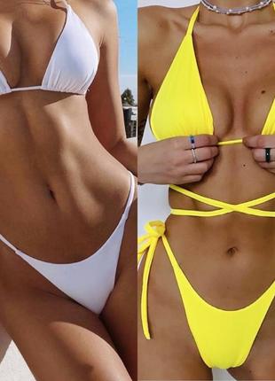 Купальник на завязках