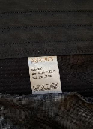 Корректирующий корсет ardemes черный