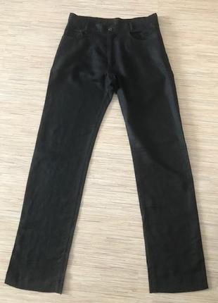 Класні лляні прямі брюки від conwell for h&m, розмір 34, укр 40-42