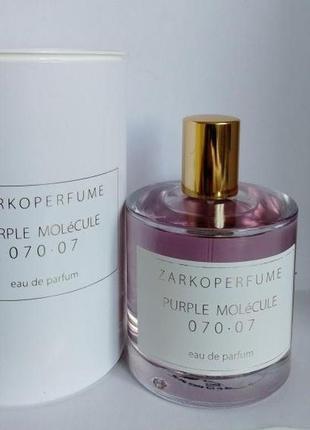 Ніша унісекс 100 мл zarkoperfume purple molecule 070.07 східні, гурманський