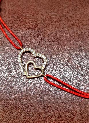 Браслет красная нить арт 970211590