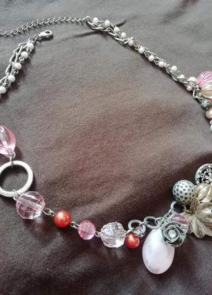 Avon, кольє, намисто, коралі, украшение, прикраси, ожерелье