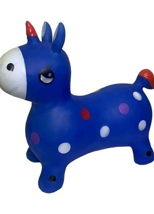 Дитячий стрибун-конячка bt-rj-0065 з ріжками