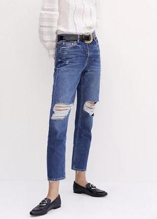 Новые мягкие джинсы mango. размер 42 л/мин.