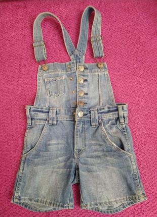 Ромпер джинсовый