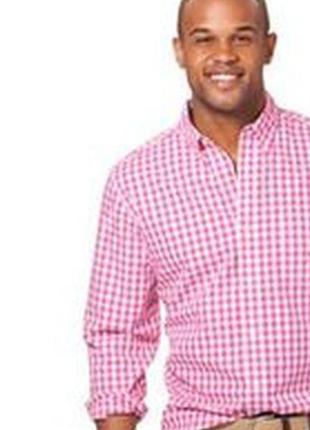 Рубашка в клетку сорочка хлопок коттон каттон