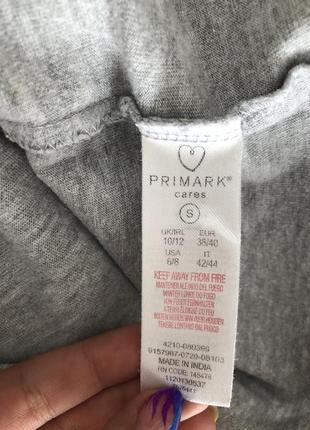 Серая ночнушка primark8 фото