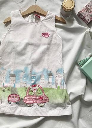 Миле дитяче плаття біле