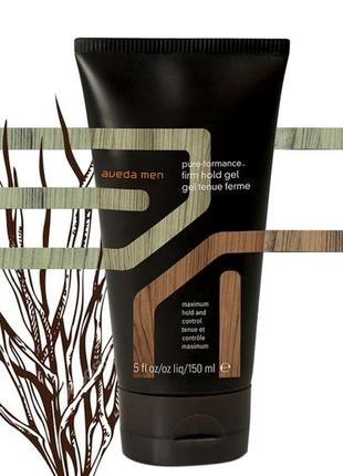 Гель для фиксации волос aveda men pure-formance firm hold gel (унисекс)6 фото