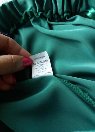 Продаю зеленую юбку миди на 46-48 размер7 фото