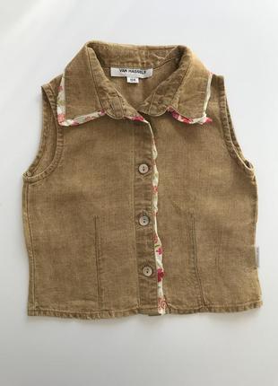 Детская блуза лен