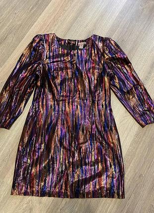 Платье h&m с подплечниками