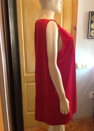 Велюровое платье - туника датского бренда zhenzi, р. 58-605 фото