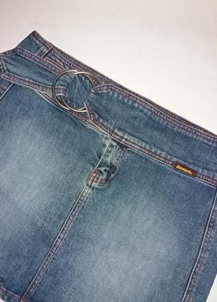 Шикарная джинсовая юбка bench3 фото