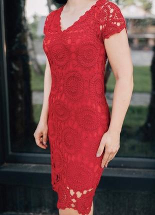 В’язане плаття ручної роботи